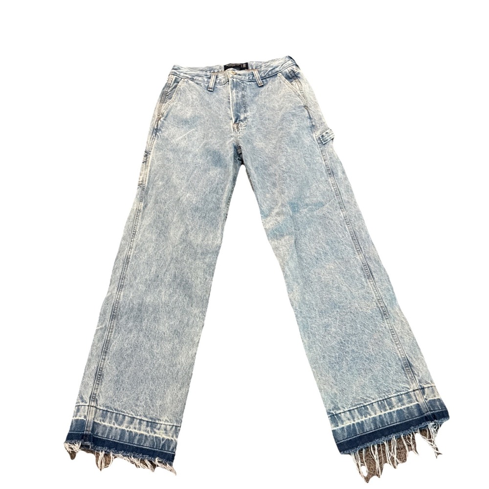 Abercrombie & Fitch Jeans Mens  ( 29x30) Blue 90s Loose Street wear Spot